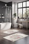 Mijölnir Juego de alfombrillas de baño CT-5221 de 2 piezas, Multicolor